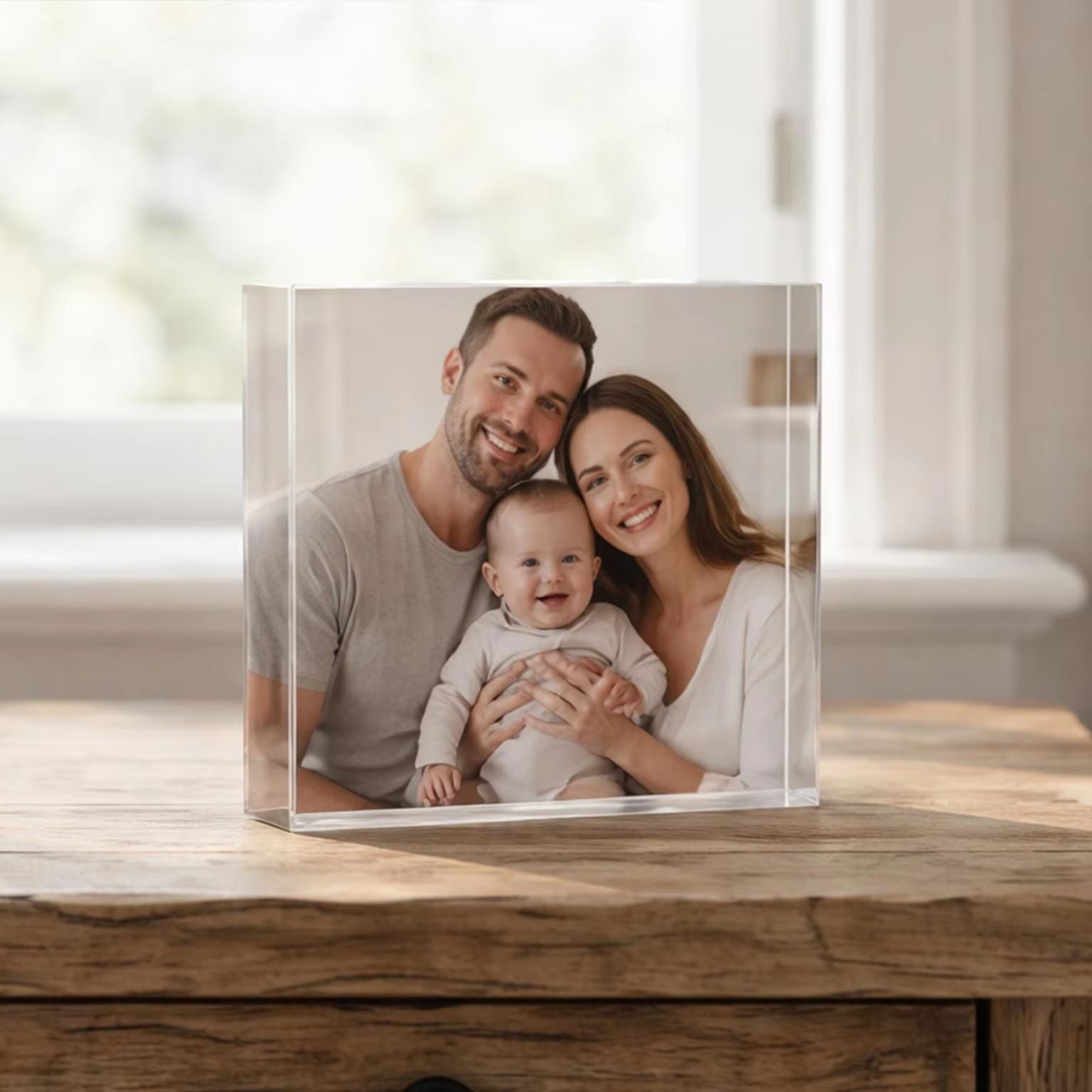 Photo Acrylic Block - Персонализированный фотоблок дружбы, акриловая фоторамка для