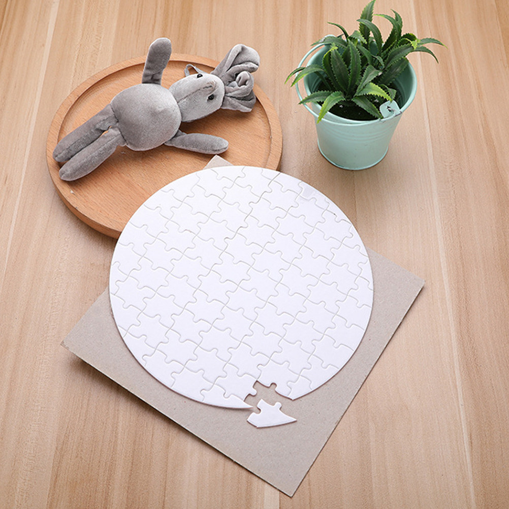 Puzzle Blank White - 4 шт. заготовок для термопереноса сублимационных