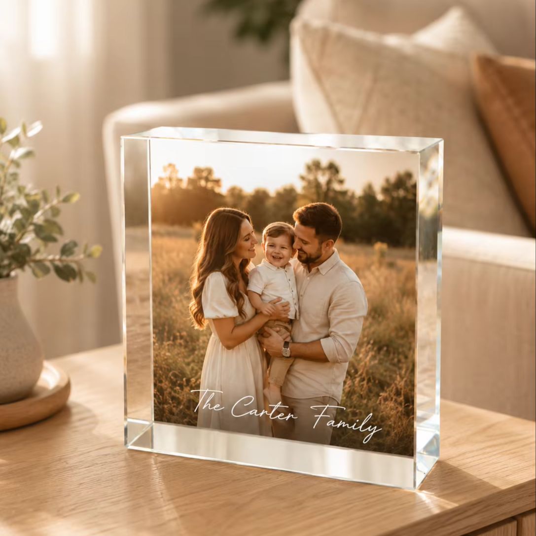 Персонализированный семейный а – обзор и цена Photo Acrylic Block