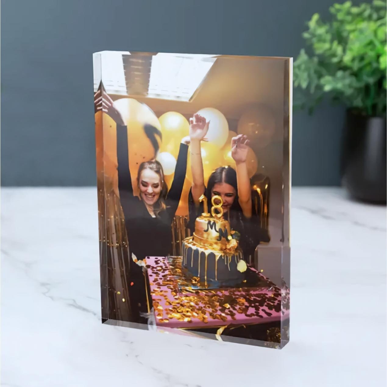 1 шт. Персонализированный акри – обзор и цена Photo Acrylic Block