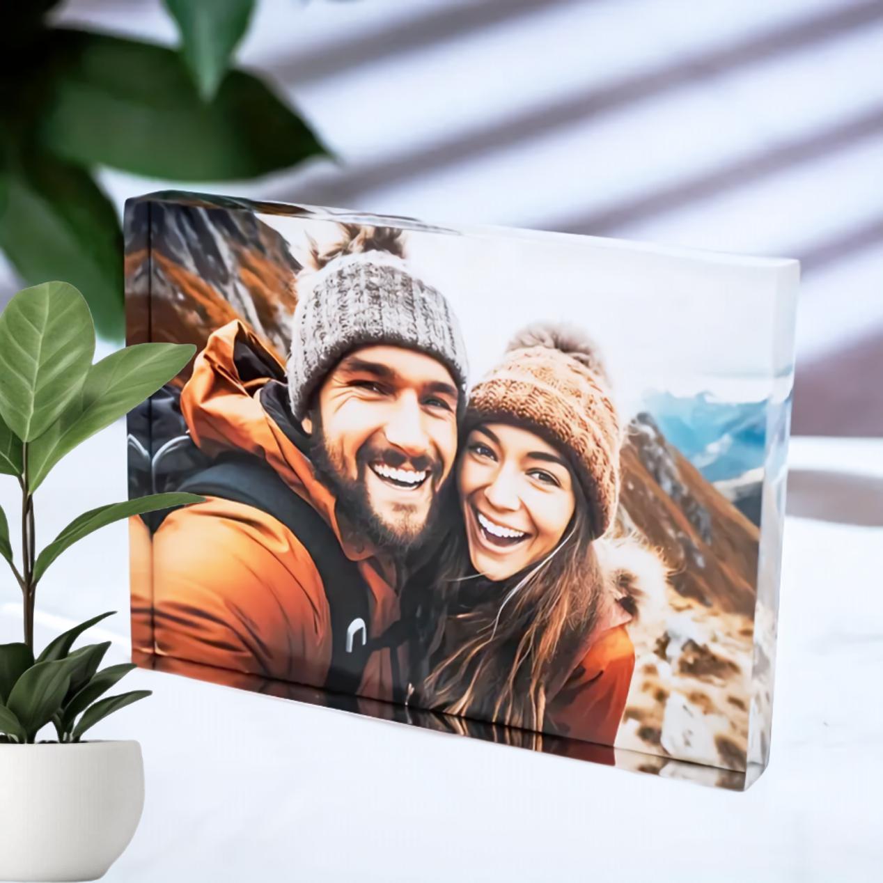 1 шт. Персонализированный акри – обзор и цена Photo Acrylic Block