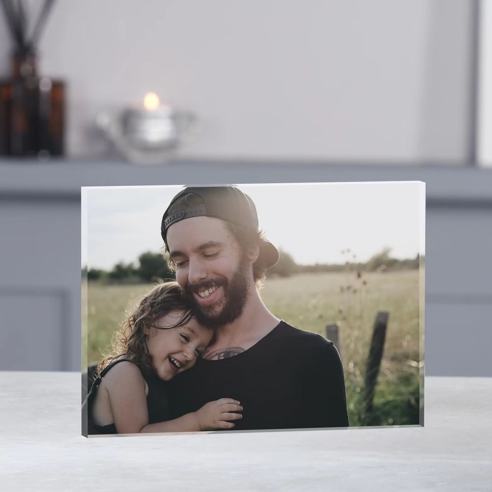 Персонализированный акриловый  – обзор и цена Photo Acrylic Block