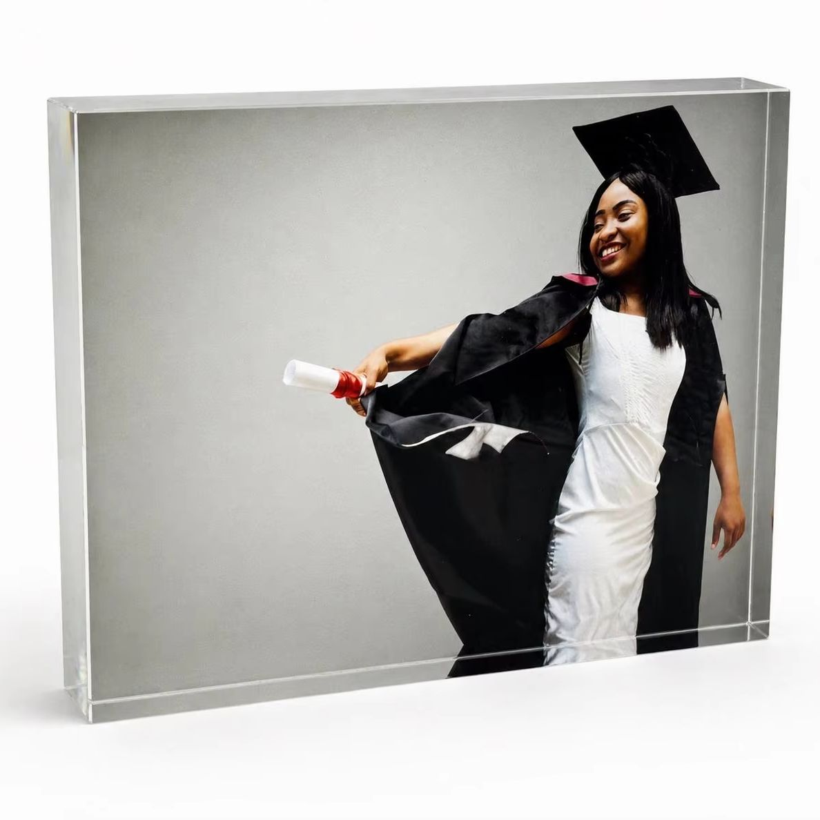 Персонализированный акриловый  – обзор и цена Photo Acrylic Block