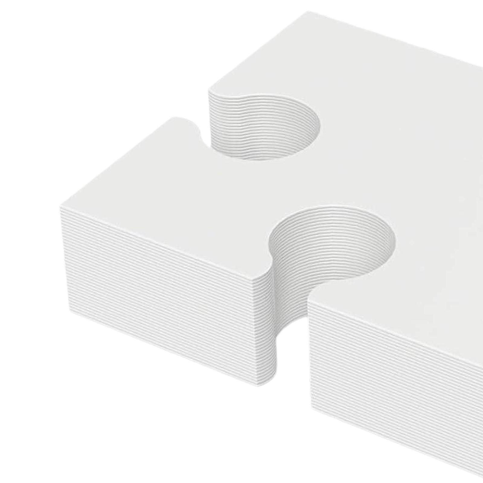 Набор белых картонных пазлов:  – обзор и цена Puzzle Blank White