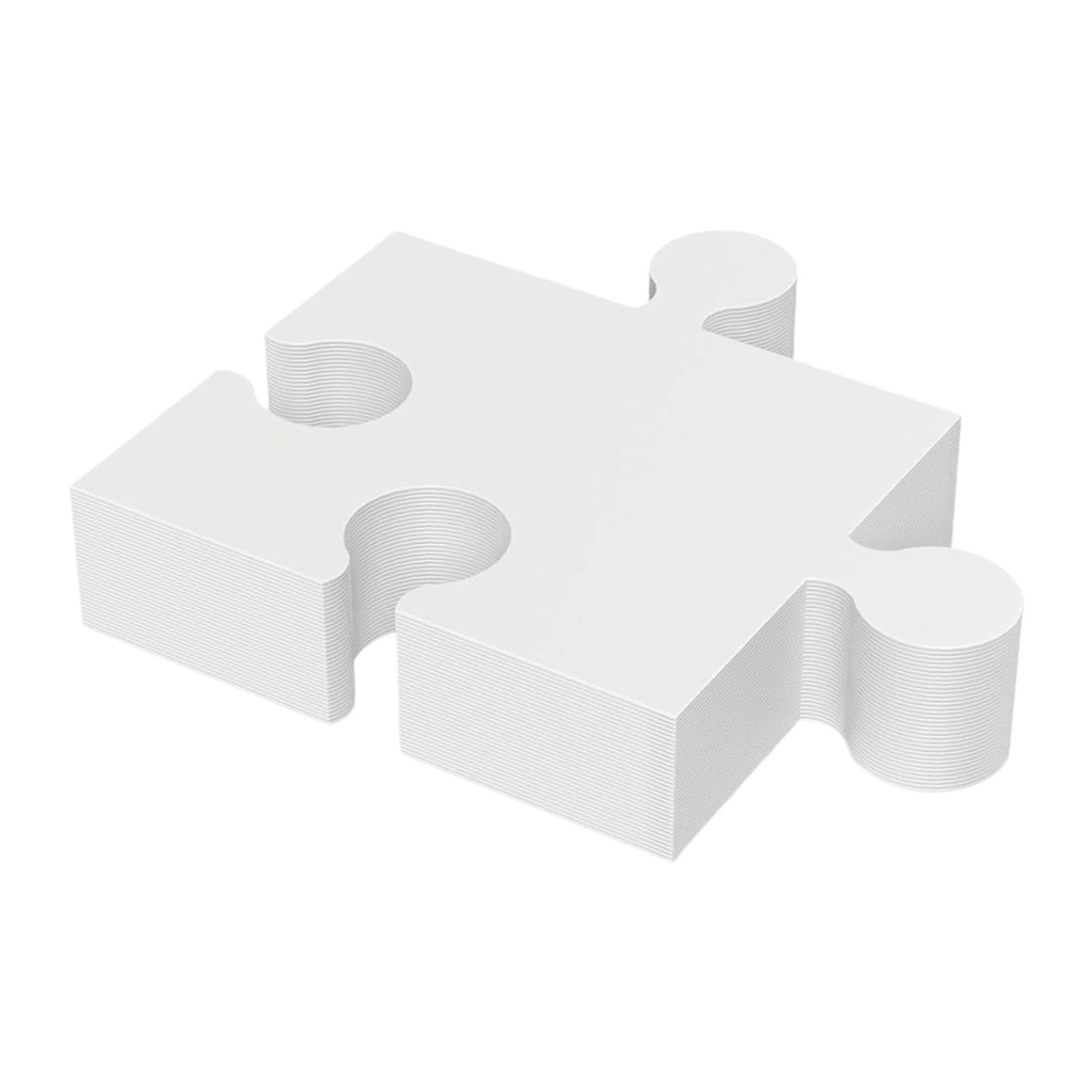 30 шт. пустых элементов пазла  – обзор и цена Puzzle Blank White